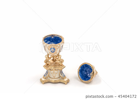 Faberge eggs. Decorative ceramic for jewellery. Faberge eggs. Decorative ceramic for jewellery. 45404172