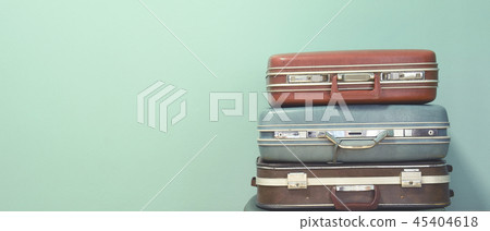 vintage suitcase for travel