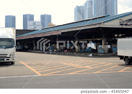 Tsukiji Market just after moving 45405047