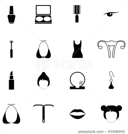 women icon set 45406045