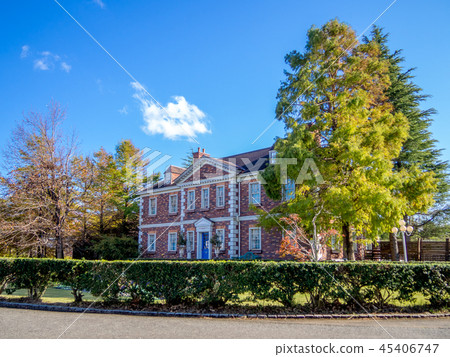 [Izu City, Shizuoka Prefecture] Theme park scenery [Shuzenji Rainbow Village, English Village] 45406747