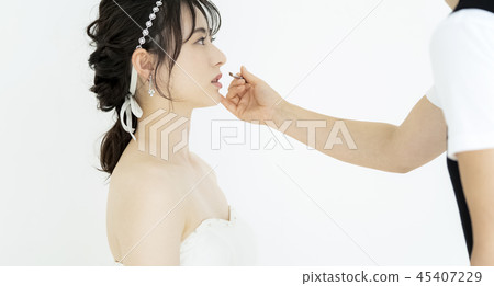 Woman marriage bridal image makeup Woman marriage bridal image makeup 45407229