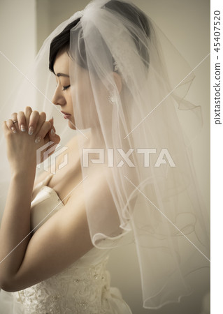 婦女婚姻新娘圖像婚戒 婦女婚姻新娘圖像婚戒 45407520
