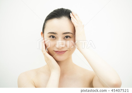 女人肖像美女形象 女人肖像美女形象 45407521