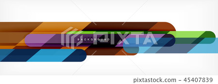 Abstract colorful lines, modern geometric background design Abstract colorful lines, modern geometric background design 45407839
