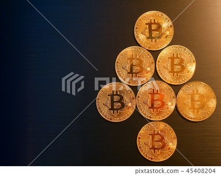 new year tree made of gold bitcoins new year tree made of gold bitcoins 45408204