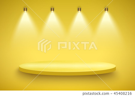 White Presentation platform White Presentation platform 45408216