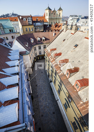 Old Town and Trinity Church in Bratislava 45409257