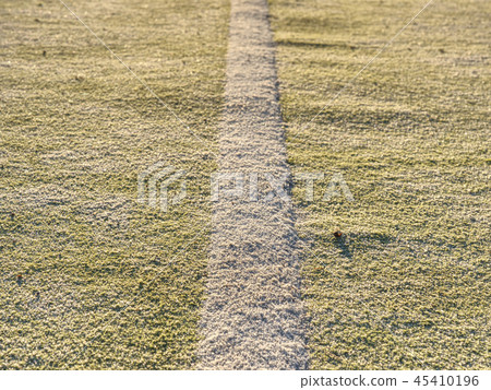 Old lines of multipurpose school playground 45410196