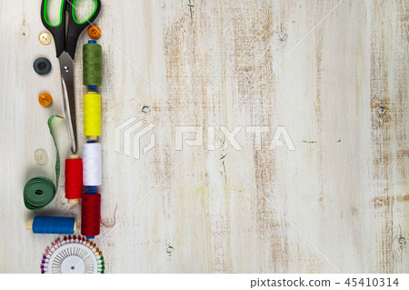 Border of sewing accessories Border of sewing accessories 45410314