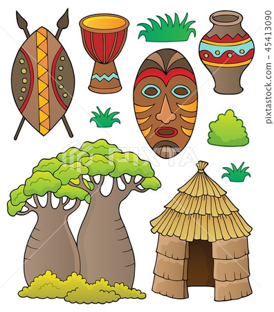 African thematics set 1 45413090
