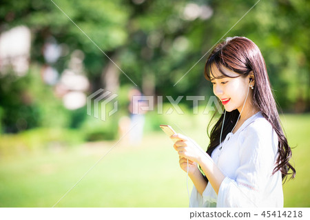 female woman college girl cute city romantic leisure female woman college girl cute city romantic leisure 45414218