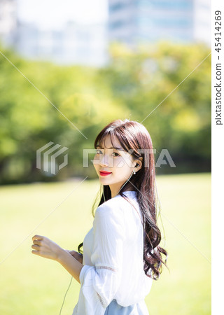 female woman college girl cute city romantic leisure female woman college girl cute city romantic leisure 45414269