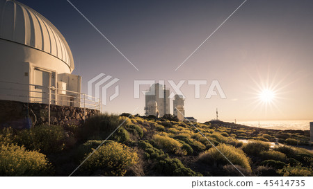 Teide astronomical observatory in Tenerife Island. 45414735