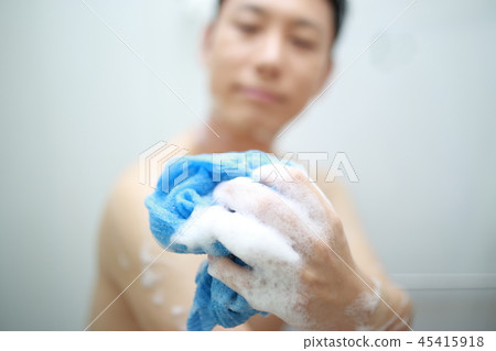 沐浴(浴室浴室洗滌清潔人放鬆男性茶點快樂茶點爸爸) 沐浴(浴室浴室洗滌清潔人放鬆男性茶點快樂茶點爸爸) 45415918
