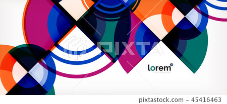 Vector abstract colorful circles background - Stock Illustration ...