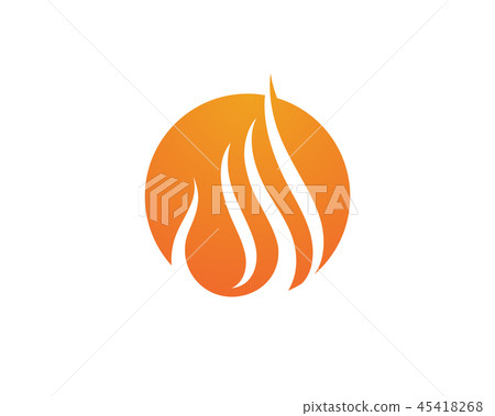 Fire flame vector illustration Fire flame vector illustration 45418268