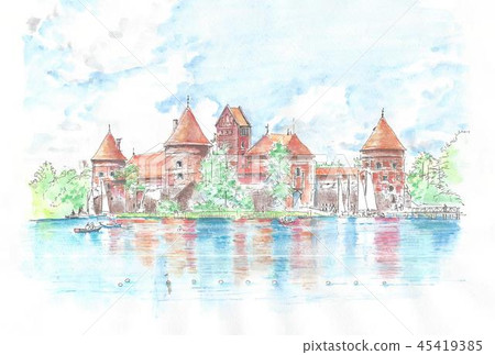 世界遺產街道 -  3波羅的海國家 - 立陶宛 - 特拉凱 45419385