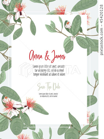 Template for invitation, greeting card, banner Template for invitation, greeting card, banner 45420128