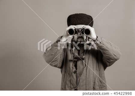 Conception - soldier on the post. Observation 45422998
