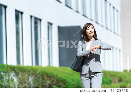 Business Image Female OL Business Suit Portrait Recruit Business Image Female OL Business Suit Portrait Recruit 45425728