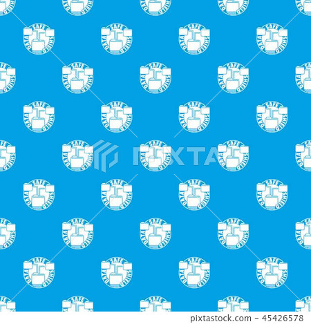 Data save shield pattern vector seamless blue 45426578
