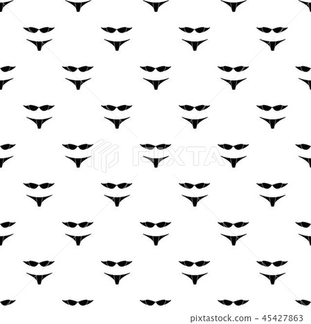 Retro bikini pattern vector seamless Retro bikini pattern vector seamless 45427863