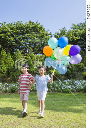 Cute little boy and girl harvesting together. Gardening, planting concept photo 301 Cute little boy and girl harvesting together. Gardening, planting concept photo 301 45427972