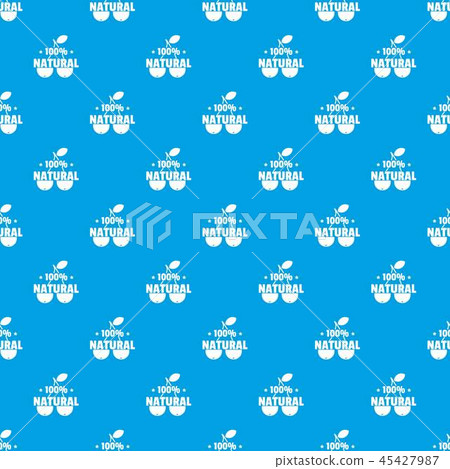 100 percent natural pattern vector seamless blue 100 percent natural pattern vector seamless blue 45427987