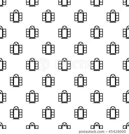 Open narrow window frame pattern vector seamless 45428000