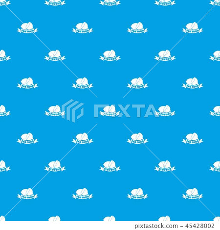 Eco food pattern vector seamless blue Eco food pattern vector seamless blue 45428002