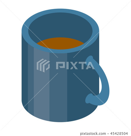 Cup of tea icon, isometric style - Stock Illustration [45428504] - PIXTA