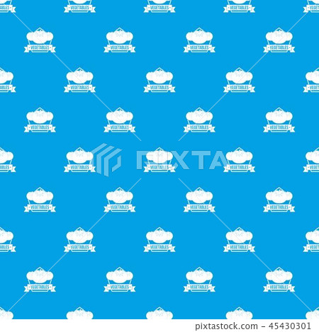 Vegetables pattern vector seamless blue Vegetables pattern vector seamless blue 45430301