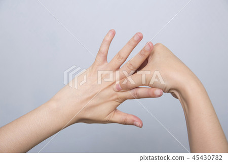 Health care items concept photo. Skin care, medical elements, pharmacy and drug capsule. 238 45430782