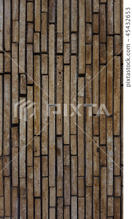 Vertical brown wall Vertical brown wall 45432653