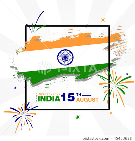 Happy India Dependence day template 45433658
