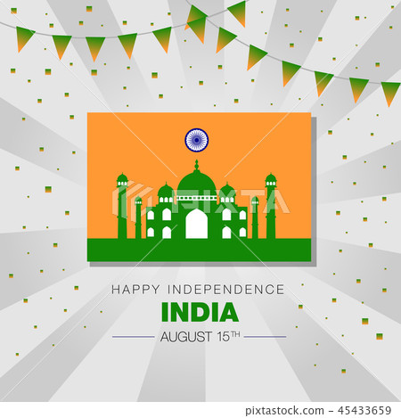 Happy India Dependence day template 45433659