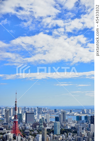 Tokyo city landscape Tokyo Tower Tokyo city landscape Tokyo Tower 45433832