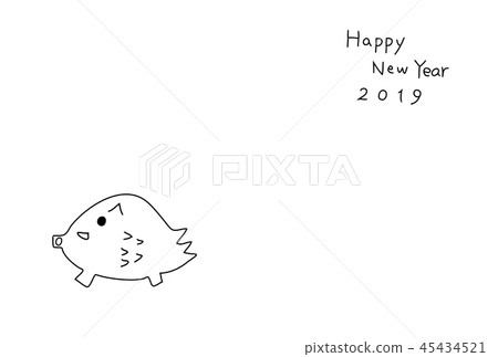 2019 New Year's card 45434521