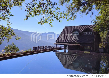 Snow Mountain Trailhead Service Station (belonging to the National Park), Taiwan. Snow Mountain Trailhead Service Station (belonging to the National Park), Taiwan. 45435935