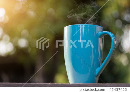 Hot drink in morning 45437423