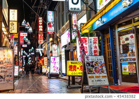 東京 中野 酒吧區 照片素材 圖片 4543 圖庫