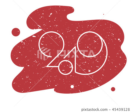 2019 logo new year vector on white background. Lettering for print web greeting card and posters 2019 logo new year vector on white background. Lettering for print web greeting card and posters 45439128