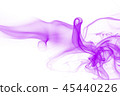 purple smoke abstract on white background 45440226