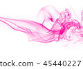 pink smoke abstract on white background 45440227