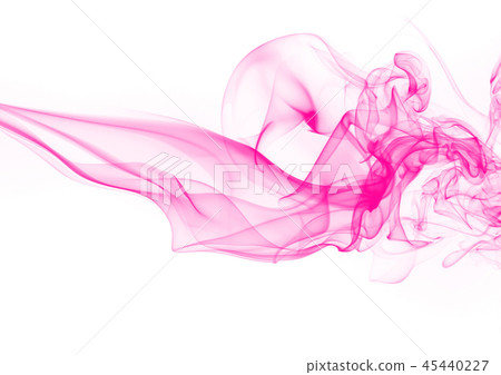 pink smoke abstract on white background pink smoke abstract on white background 45440227