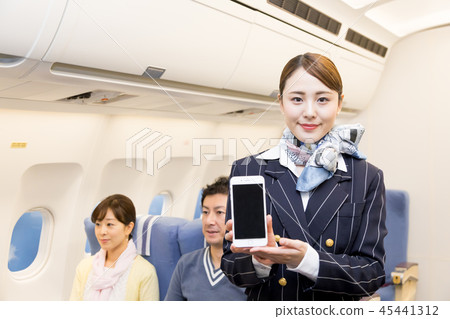 飛機機上CA智能手機wifi 45441312