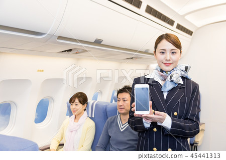 飛機機上CA智能手機wifi 45441313