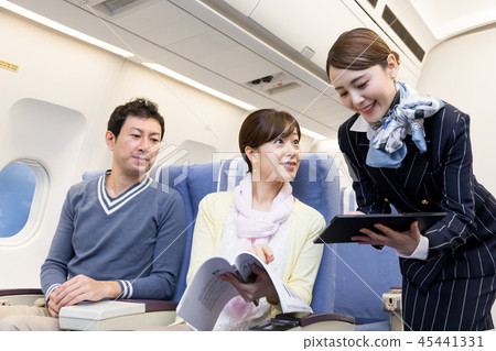 飛機機載旅行夫婦機上購物免稅 45441331