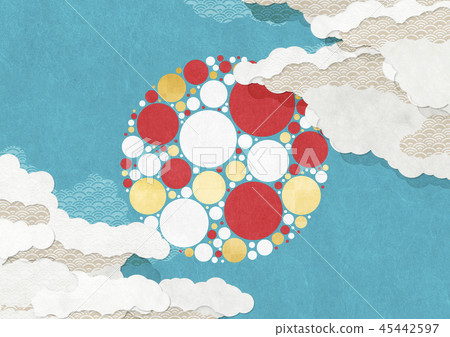 Sky Cloud Grains Japanese Paper Texture 45442597